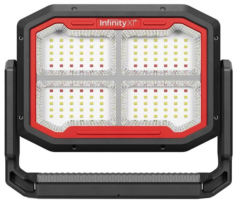 Infinity X1 3000 Lumen Solar Rechargeable Portable Floodlight Torch Work Light