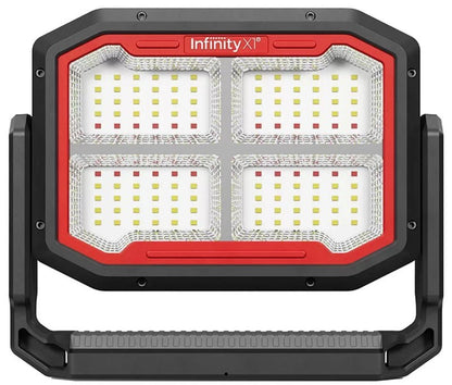 Infinity X1 3000 Lumen Solar Rechargeable Portable Floodlight Torch Work Light