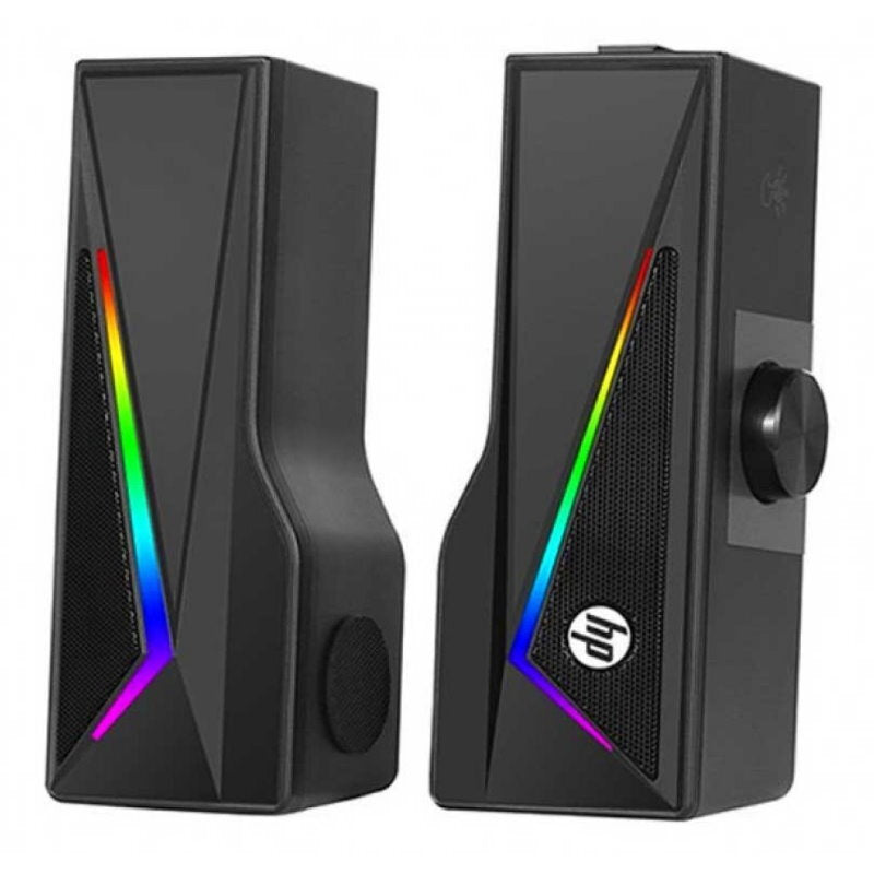 HP DHE-6005 Desktop RGB Multimedia Soundbar Speaker Gaming Stereo Surround