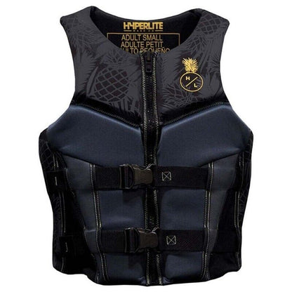 Hyperlite Segmented Front Entry Women's Life Jacket Vest Black/Pineapple