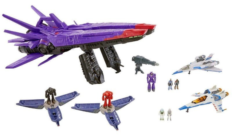 Disney Pixar Lightyear Hyperspeed Series Zurg Mothership Special Battle Pack Set