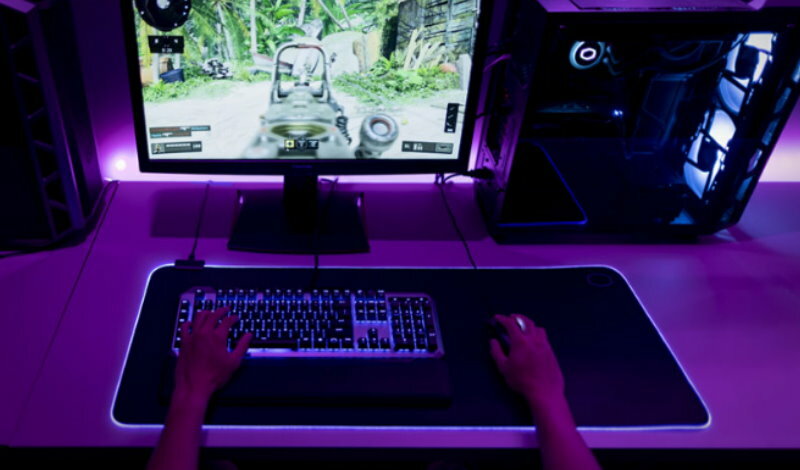 Cooler Master MP750-XL Extra Large 94x38cm RGB Soft Gaming Mouse Pad Mat