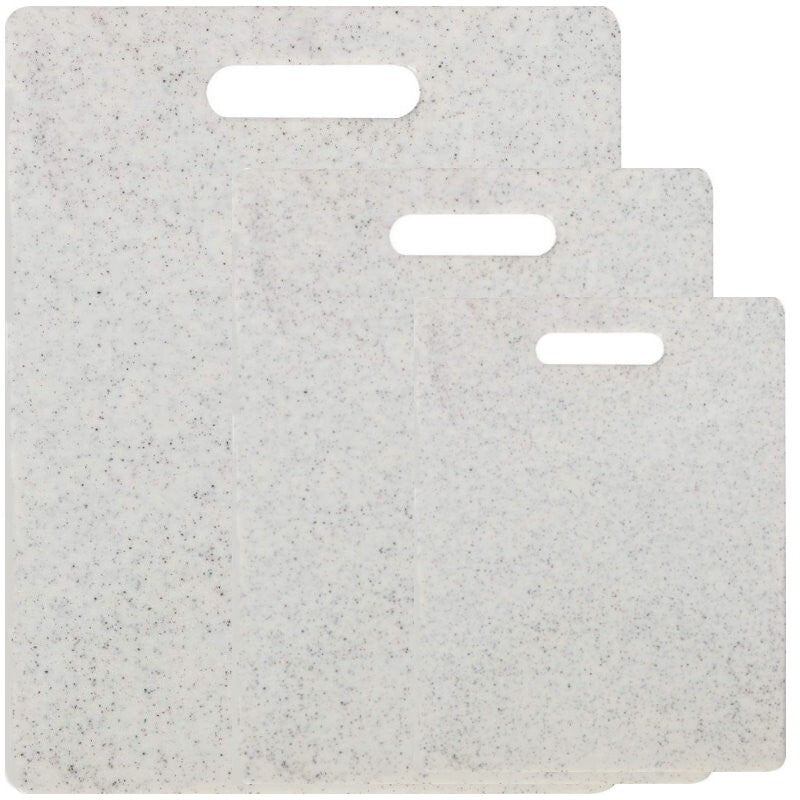 Dexas 3-Pack PolyCoconut EVOLV Poly Cutting Board with Natural Coconut Shells