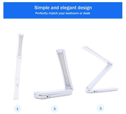 NEW Otek Portable Foldable Mini LED Light Lamp - Study Desk, Camping