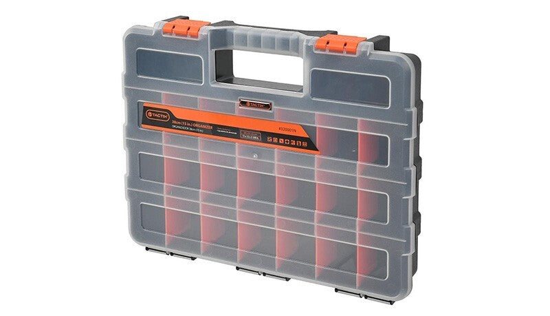Screw Nut Bolts Organiser 21 Removeable Tab Divider Compartment Storage Tool Box