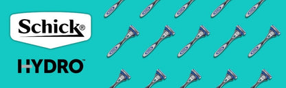 Schick Hydro 3 Comfort Razor for Men One Handle + 13 Refill Blades Cartridges