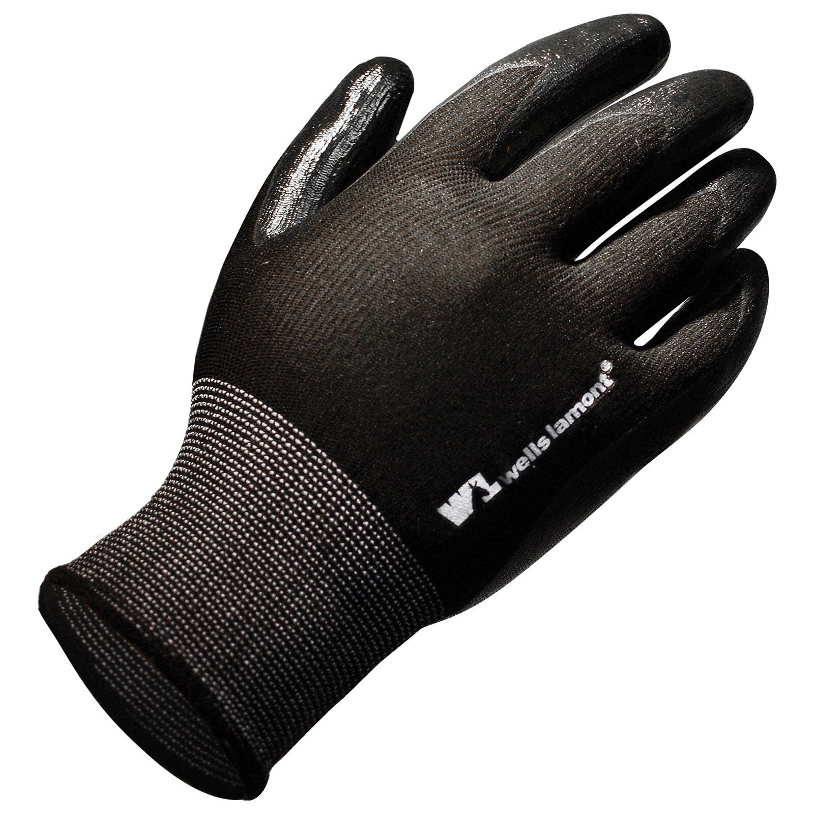 10 x Wells Lamont Antimicrobial Foam Latex Coating Knit Large Work Garden Glove