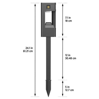 Infinity X1 2-Pack CREE SMD Pathway Motion Activated 500 Lumen Solar Path Light