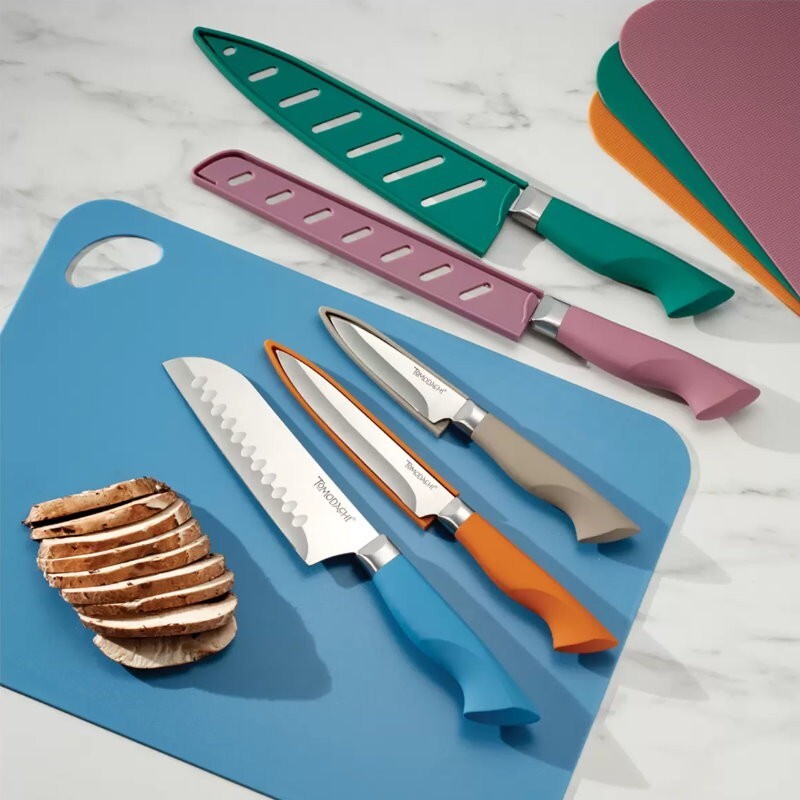 Tomodachi by Hampton Forge 5 Piece Multi-Coloured Knife Set Stainless Steel