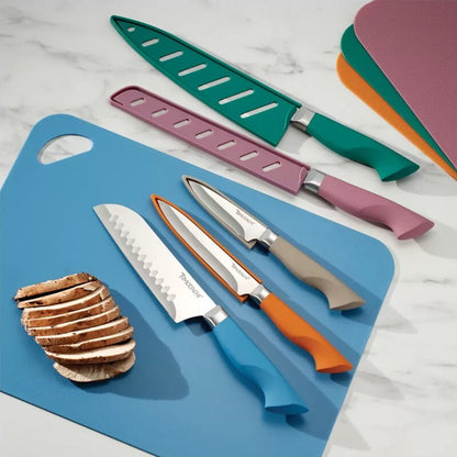 Tomodachi by Hampton Forge 5 Piece Multi-Coloured Knife Set Stainless Steel
