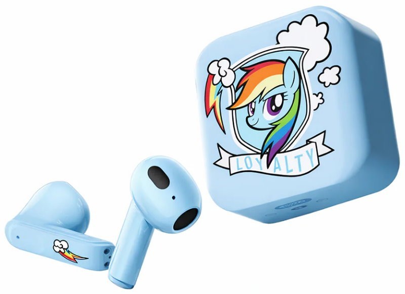 Disney My Little Pony MLP-E07 Wireless Bluetooth Earbuds Headphones for Kids