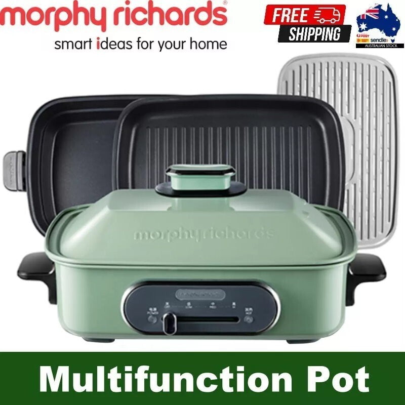 Morphy Richards 2.5L 1400W Electric Slow Cooker/Grill/Steam Multifunction Pot