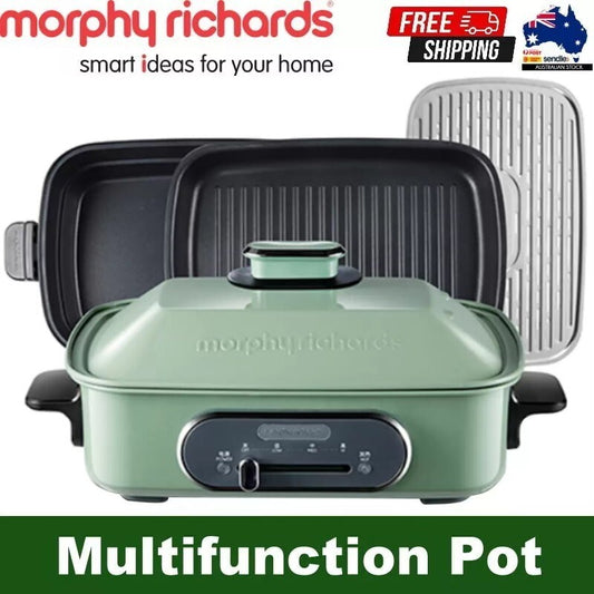 Morphy Richards 2.5L 1400W Electric Slow Cooker/Grill/Steam Multifunction Pot