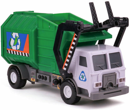 Mighty Fleet Motorised Vehicle Garbage Truck Police Car Fire Engine Helicopter