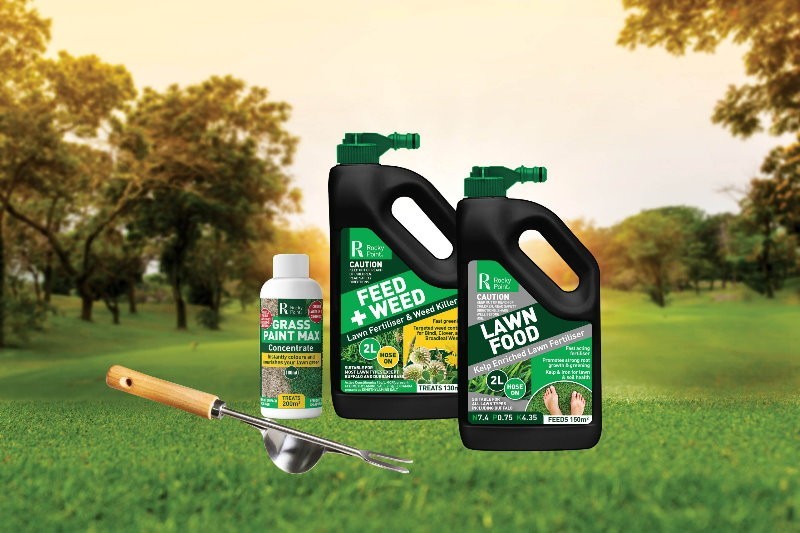 Rocky Point Ultimate Lawn Care Kit Feed Weed Lawn Food Grass Paint Weeding Tool