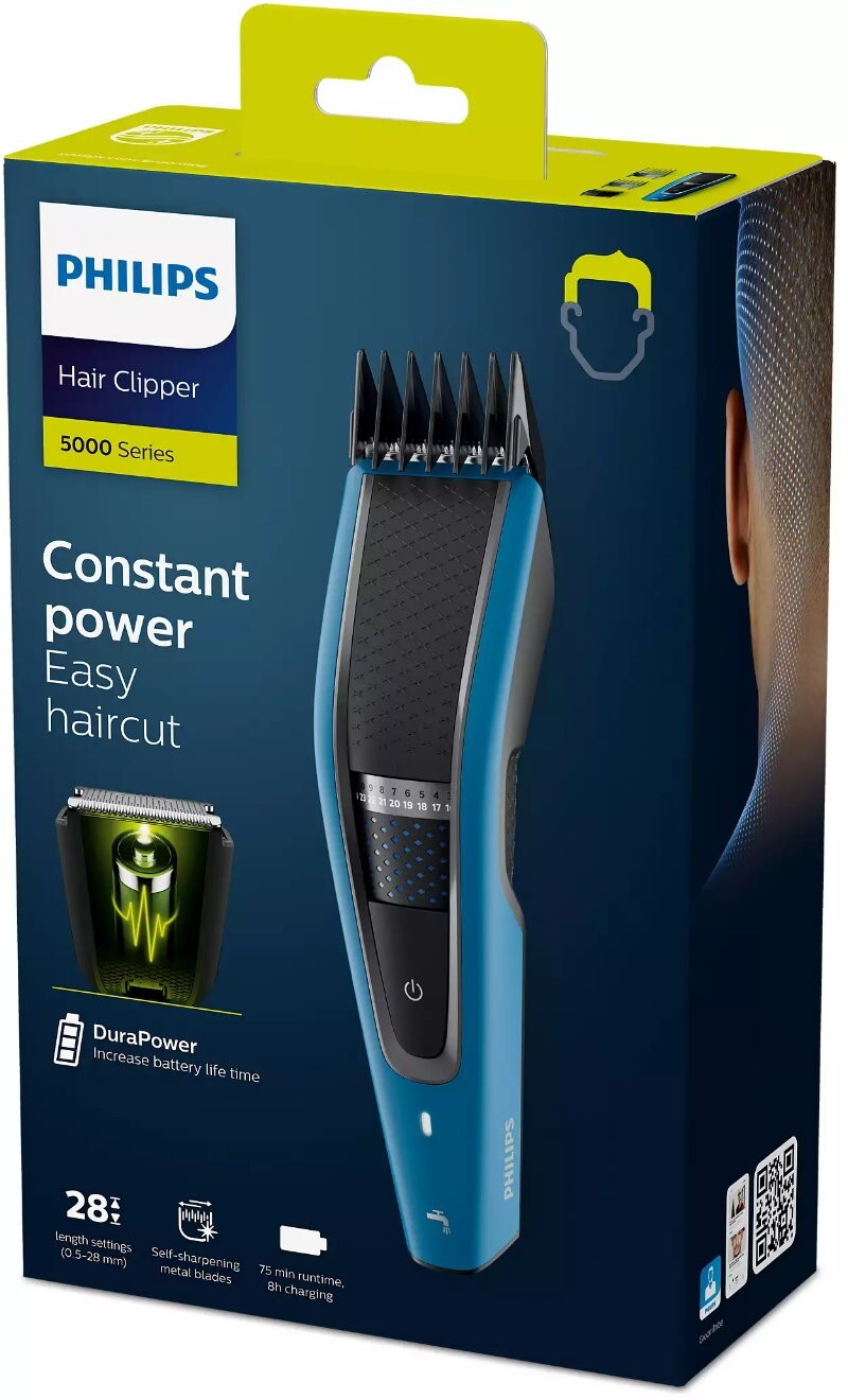Philips Series 5000 Washable Hair Clipper & Series 1000 Nose / Ear Trimmer