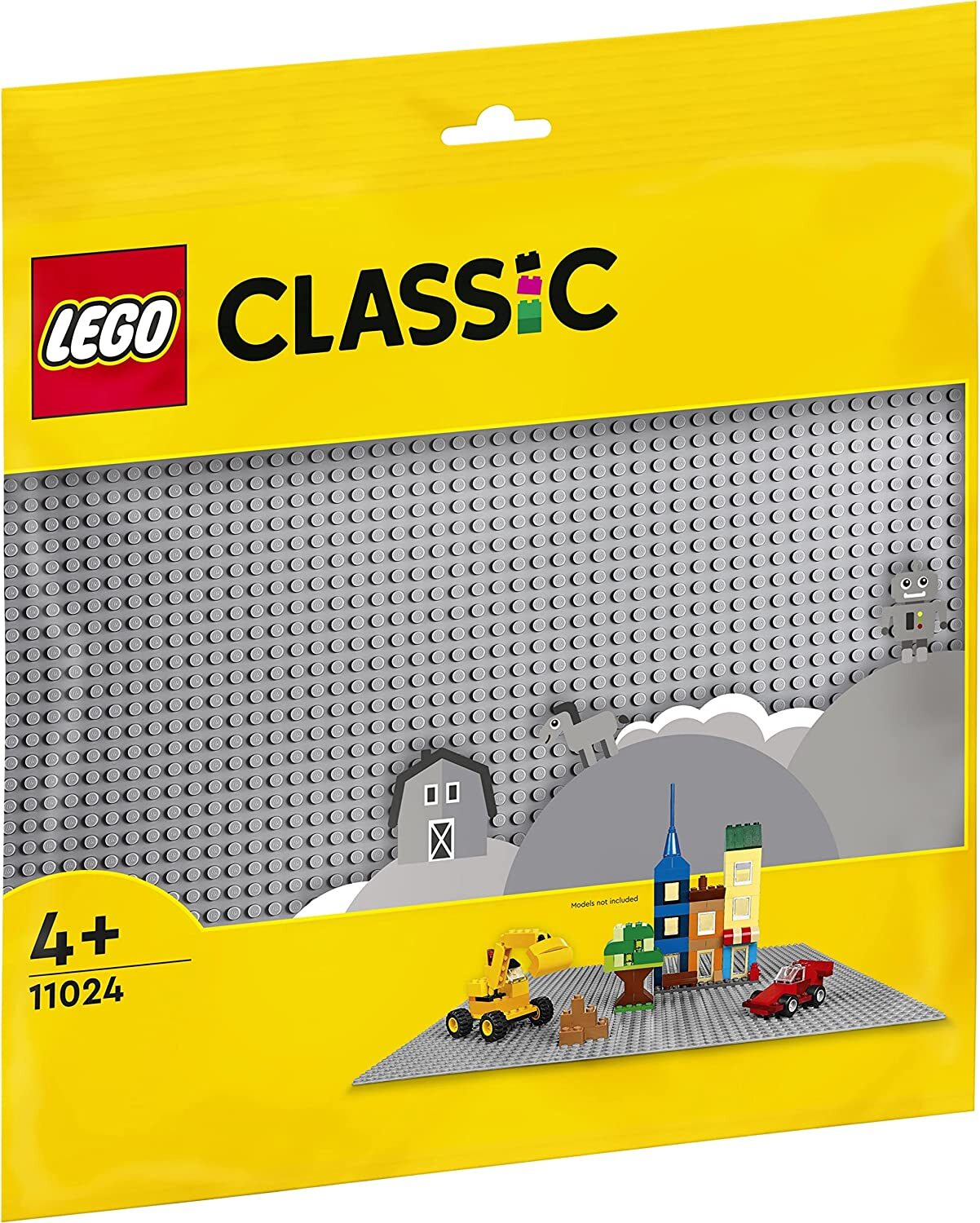Kids Lego Classic Building Accessories Grey Baseplate base plate 11024 Playset