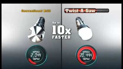 The Renovator 287pc Twist-a-Saw 550W Multi-Purpose Deluxe Power Tool Kit