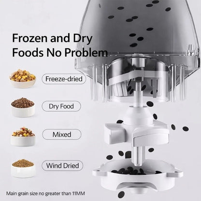 DOGNESS F05 App Smart Pet Dog/Cat Feeder Mini 2L with Microphone for Small Pets