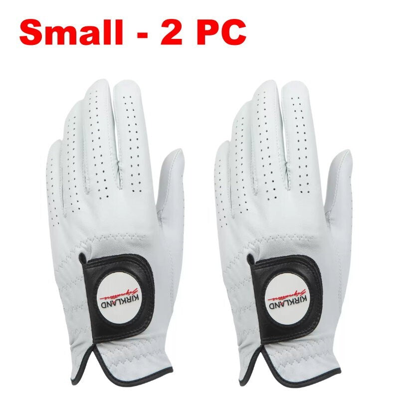 Kirkland Signature Cabretta Leather Golf Gloves Left Hand for Right Hand Golfer