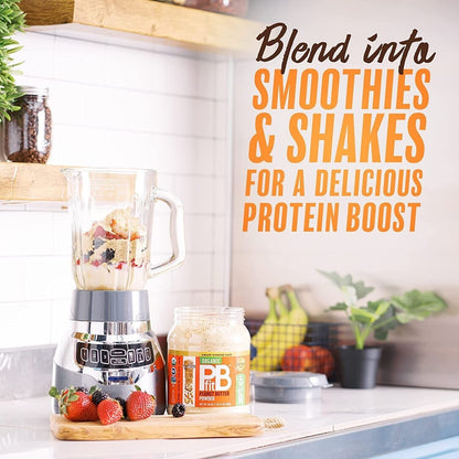 Organic PBFit Peanut Butter Powder Gluten Free Vegan Plant Based Protein 850g