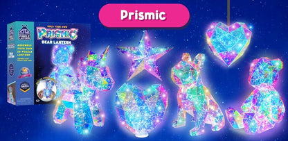 Purple Ladybug Prismic 3D Puzzle Night Light Tabletop Lantern DIY Arts & Crafts