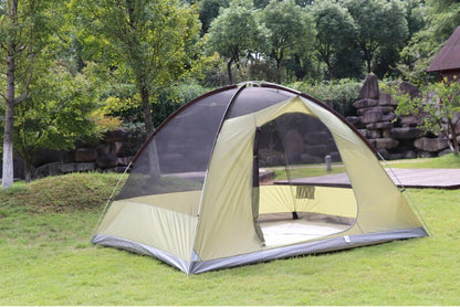 Timber Ridge 6 Person Family Waterproof Camping Dome Tent with Vestibule & Bag