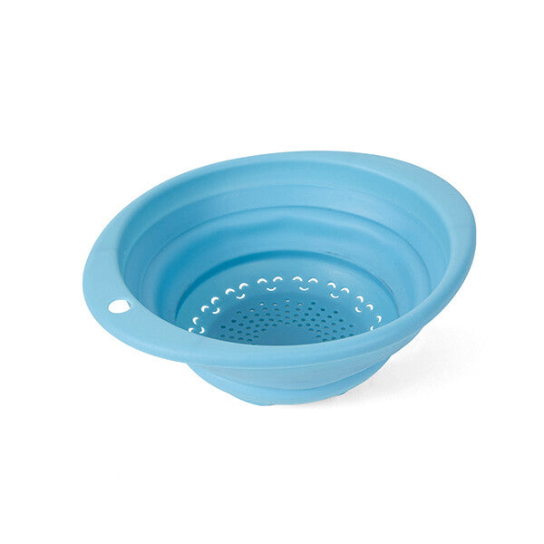 Collapsible Kitchen Strainer - Foldable Portable Fruit & Vegetable Colander Wash