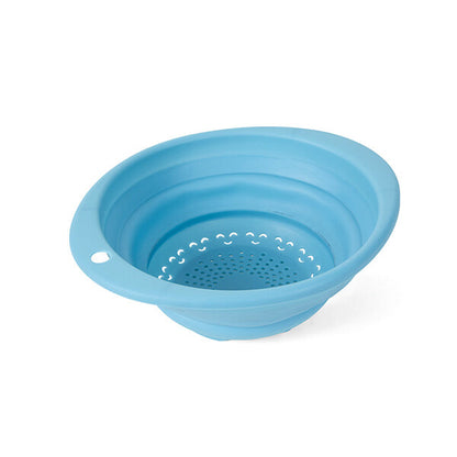 Collapsible Kitchen Strainer - Foldable Portable Fruit & Vegetable Colander Wash