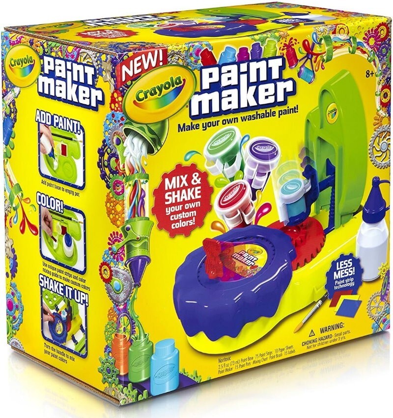 Crayola Kids Paint Maker Set - Make Your Own Washable Paint, For Age 8+
