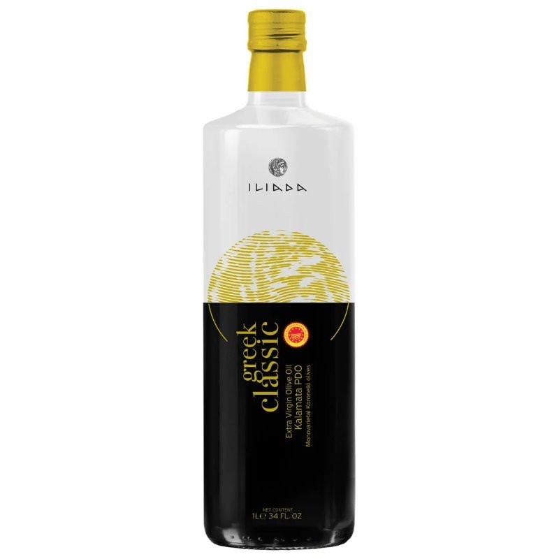 ILIADA Greek Classic Kalamata PDO Extra Virgin Olive Oil 1 Litre Multi-Awarded