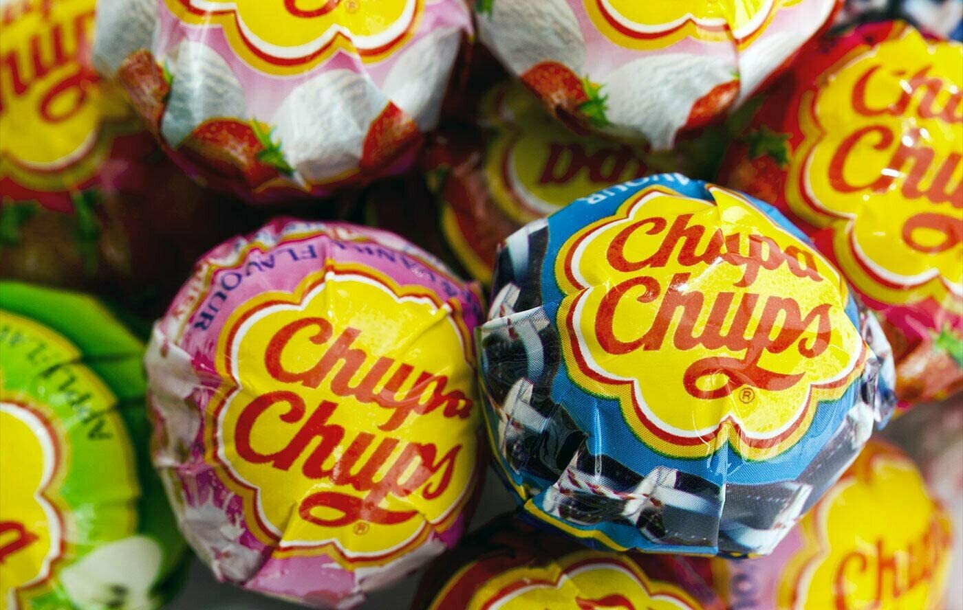 500 x Best Chupa Chups Lollipops Assorted Flavour Bulk Kids Lollies Candy Bag
