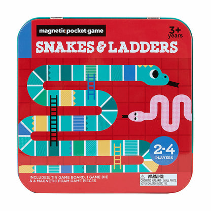 Magnetic Foam Snakes and Ladders Fun Family Friendly Indoor Outdoor Travel Game