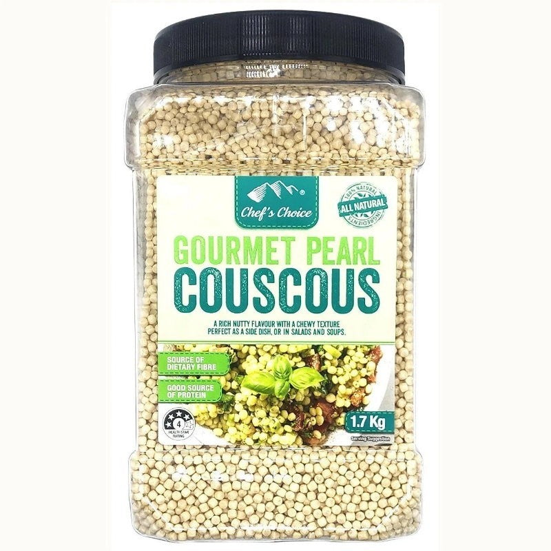Chef's Choice 100% Natural Gourmet Pearl Couscous 1.7kg - Express Post