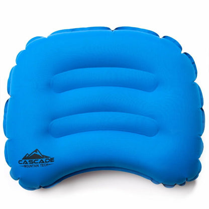 Cascade Mountain Tech Insulated Sleeping Pad Pillow Lightweight Inflatable Camp
