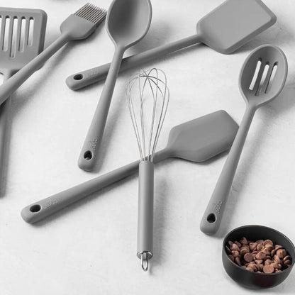 Core Kitchen 8 Piece Silicone Cooking Utensils Set Heat-Resistant BPA Free