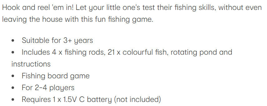 The Fishing Game Fishing World Family Board Game Kids Up To 4 Player 3+ Sale NEW