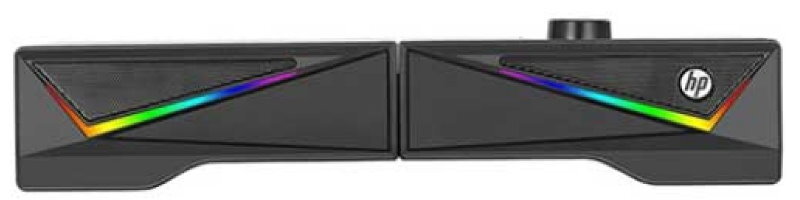 HP DHE-6005 Desktop RGB Multimedia Soundbar Speaker Gaming Stereo Surround