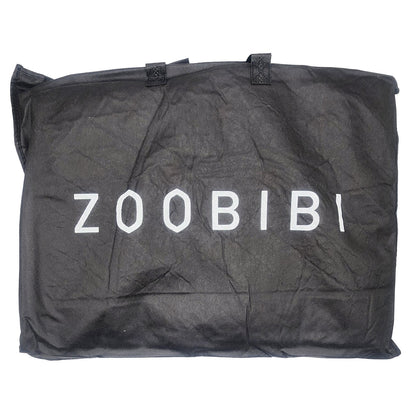 Zoobibi Flamingo Kids Play Mat & Toy Storage Bag 140cm Round Portable Carry Bag