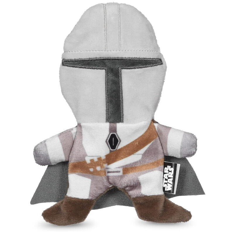 Star Wars Pets 3 Pcs The Mandalorian Set for Dog 9" Mandalorian, 9" GROGU, Bone