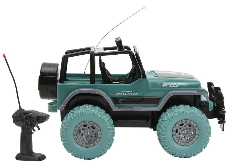 MGRC RTR 1/18 Scale 2.4G RWD RC Off-Road Car 2WD High Speed w/ LED Lights, Alloy