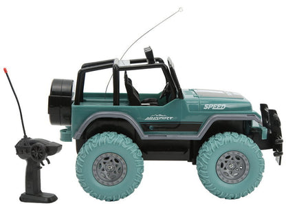 MGRC RTR 1/18 Scale 2.4G RWD RC Off-Road Car 2WD High Speed w/ LED Lights, Alloy