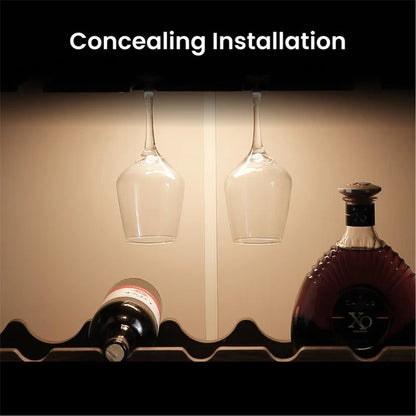 Yeelight 2-Pack Ultra Thin Induction Cabinet Rechargeable Motion Sensor Lights