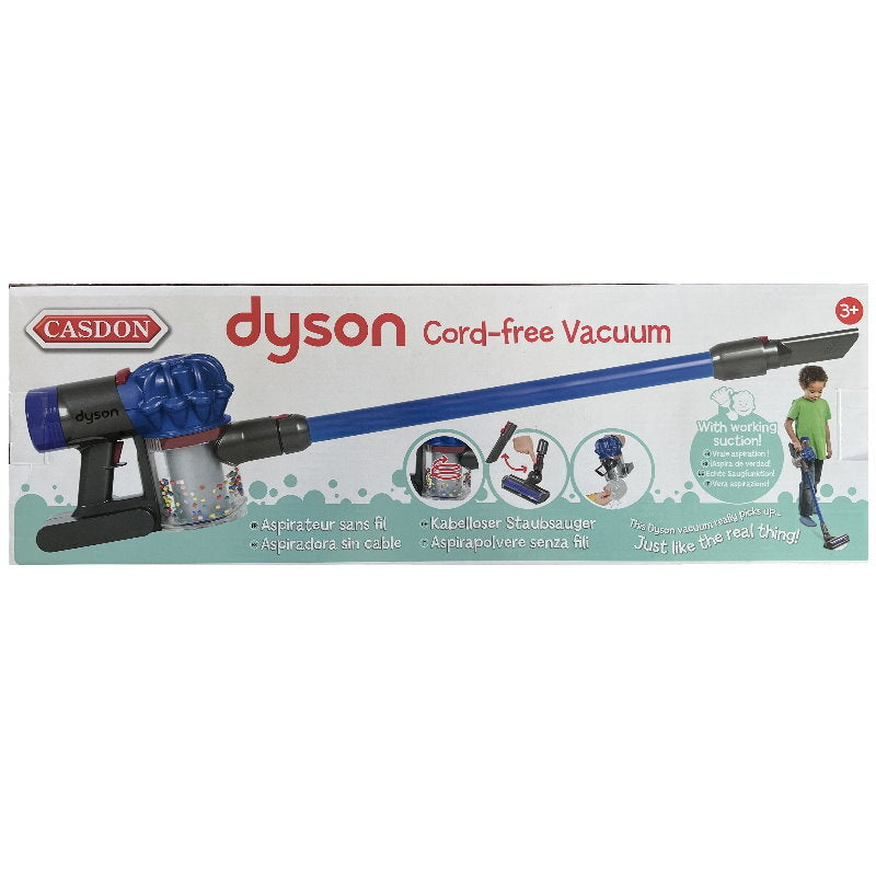 Casdon Dyson Cord-Free Vacuum Cleaner Interactive Toy for Children Ages 3+
