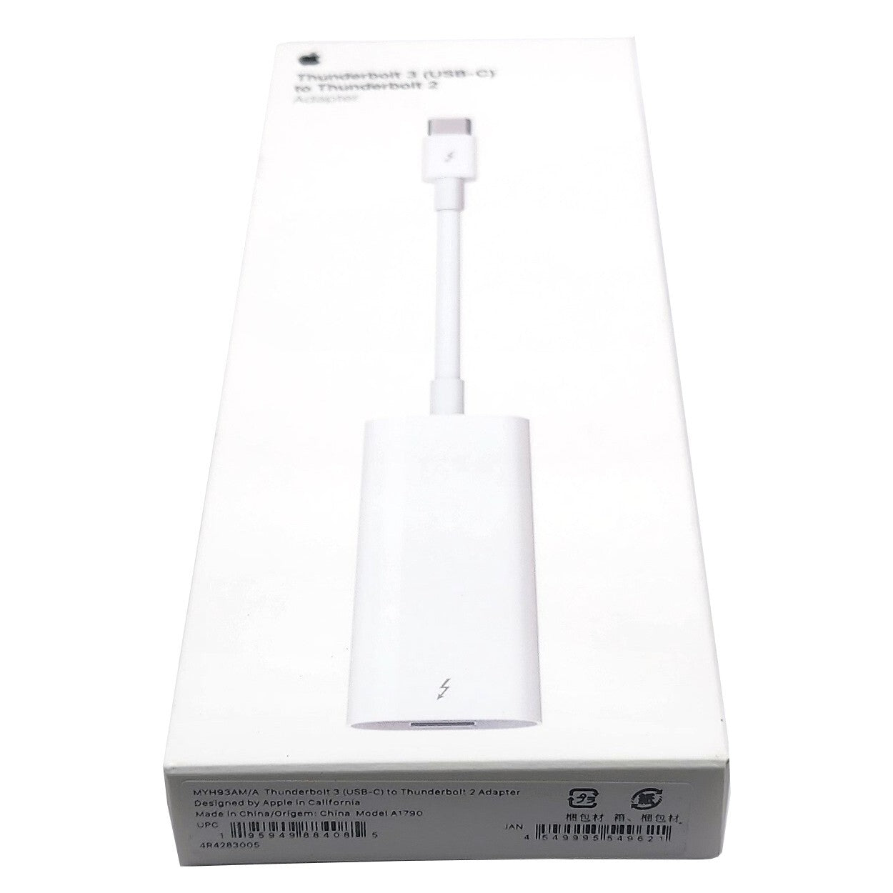 Genuine Apple Thunderbolt 3 USB-C to Thunderbolt 2 USB Cable Adapter MYH93AM