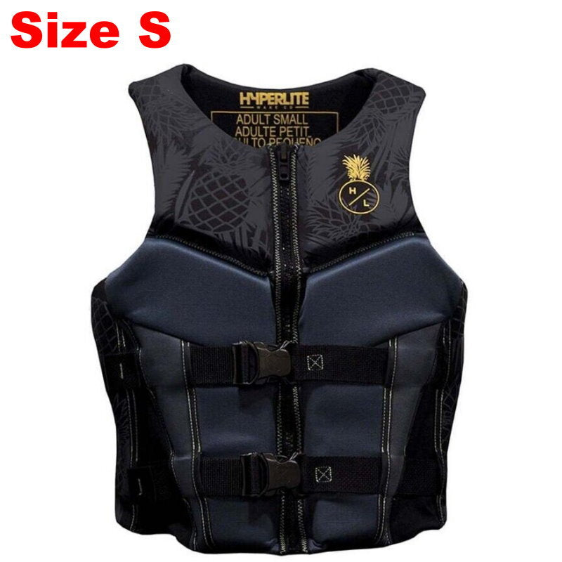 Hyperlite Segmented Front Entry Women's Life Jacket Vest Black/Pineapple