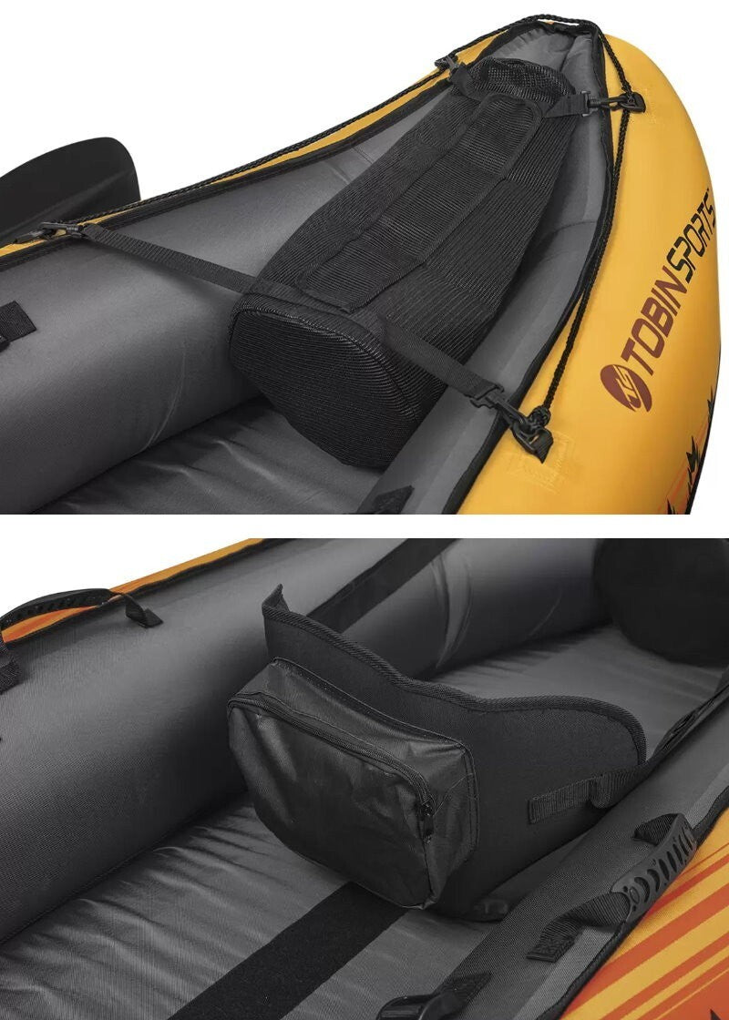 Tobin Sports Wavebreak Inflatable 2-Person Kayak 3.3 x 0.86M