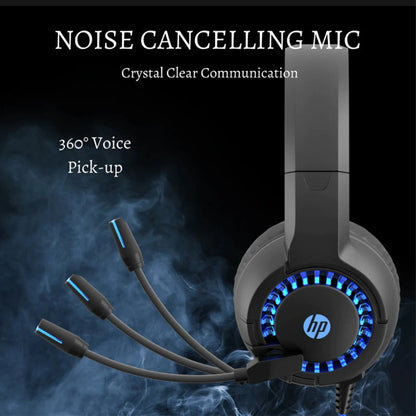HP DHE-8011UM Gaming Headset w/ Microphone USB & 3.5mm For PC PS4 Xbox One