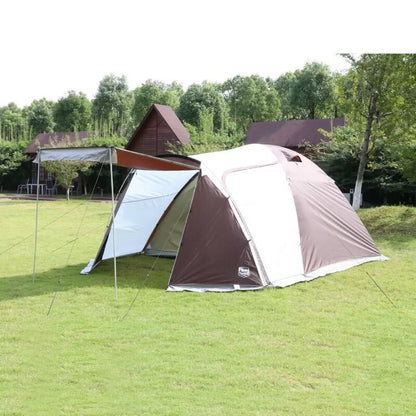 Timber Ridge 6 Person Family Waterproof Camping Dome Tent with Vestibule & Bag
