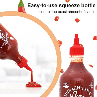 Flying Goose Sriracha Hot Chilli Sauce Authentic Spicy Condiment Vegan 730mL